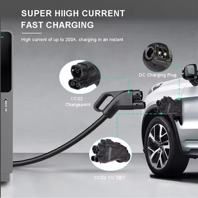 Dc Ccs2 to Gbt Adapter Combo 2 - Gb/T To Ccs2 200A Fast Charging Adapter 评论和价格